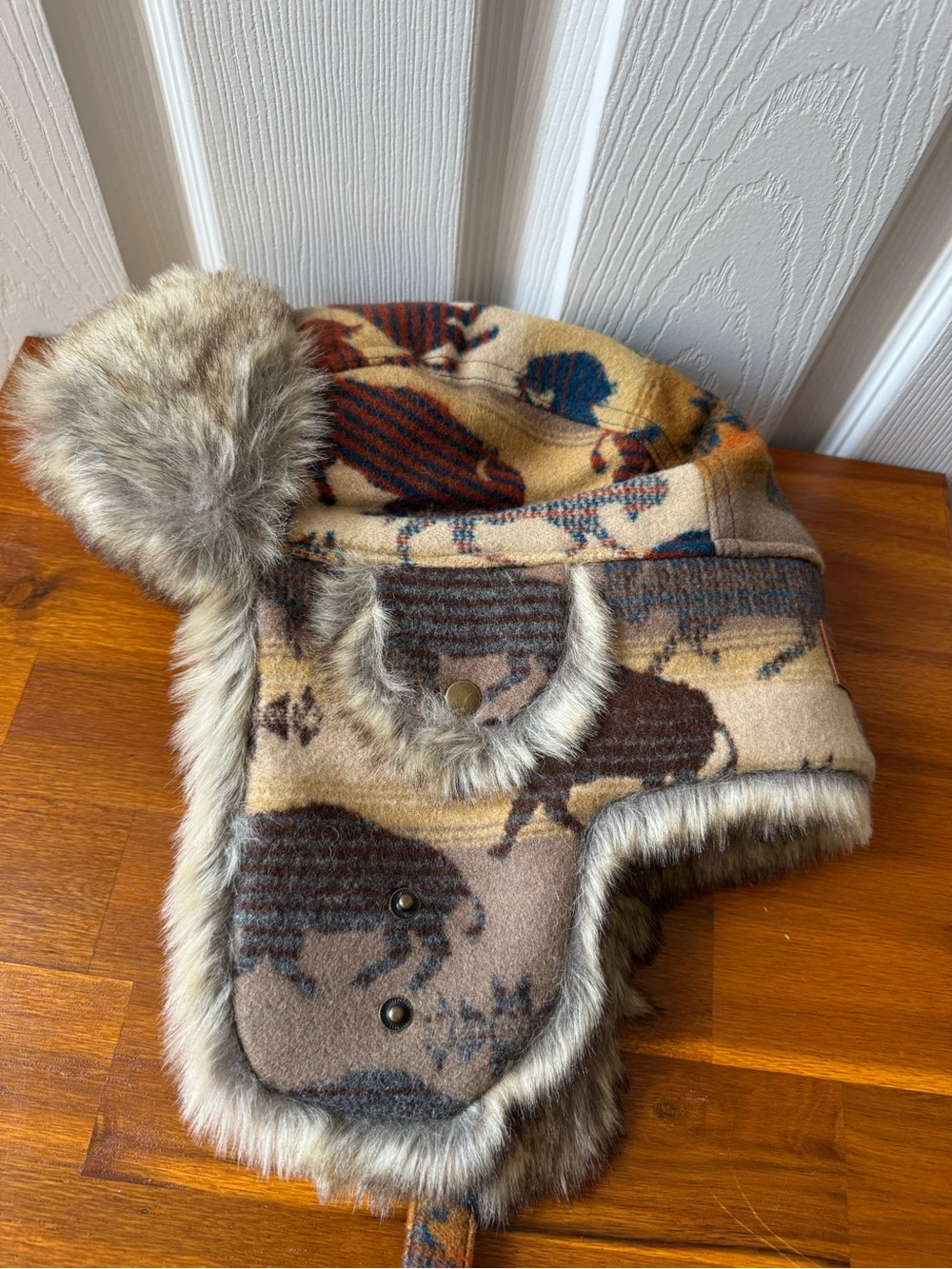 PENDLETON WOOL TRAPPER HAT - Picture 5 of 14